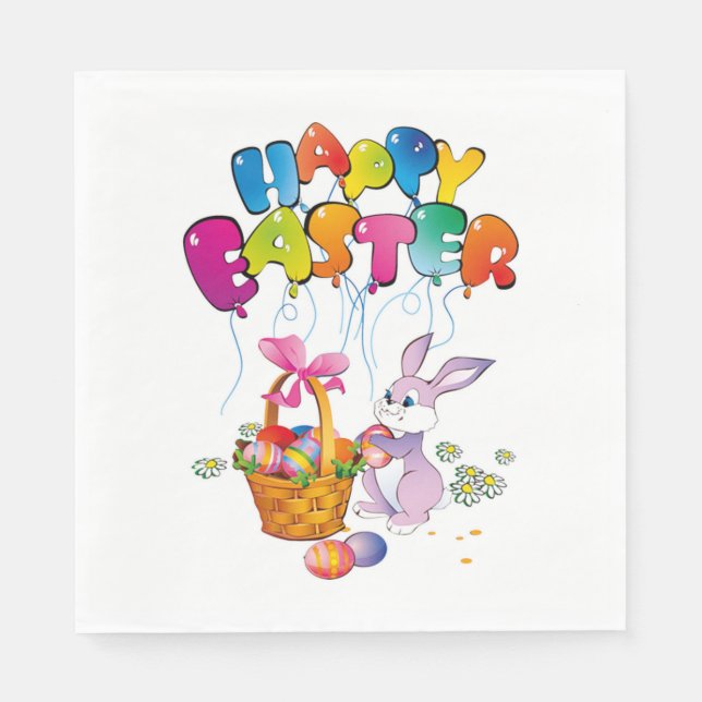 Standard Luncheon Napkin/Easter Napkin (Front)