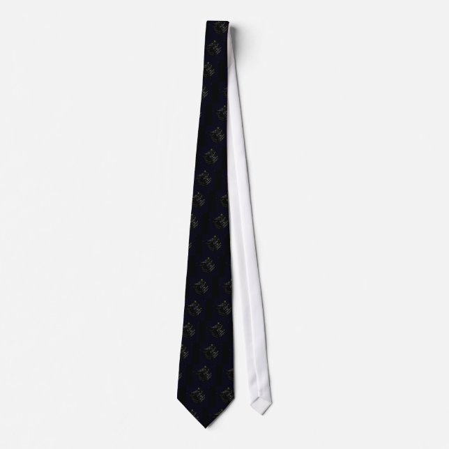 Standard model of partical physics langrangian, cu tie (Front)