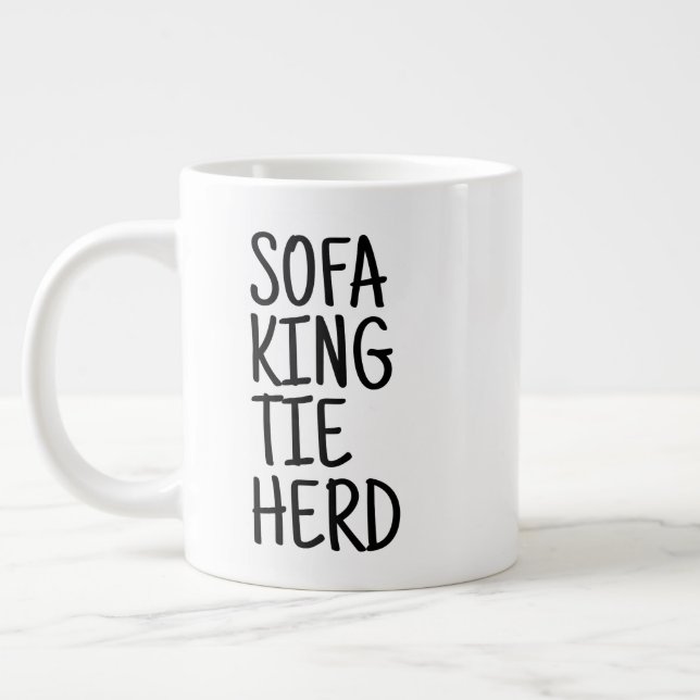 Standard Mug - Sofa King Tie Herd (Left)