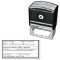 Standard Notary Public Acknowledgement Stamp