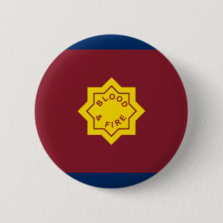 Standard Of The Salvation Army, religious flag 6 Cm Round Badge