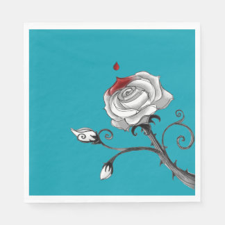 Standard Paper Napkins 'Painting the Roses Red'