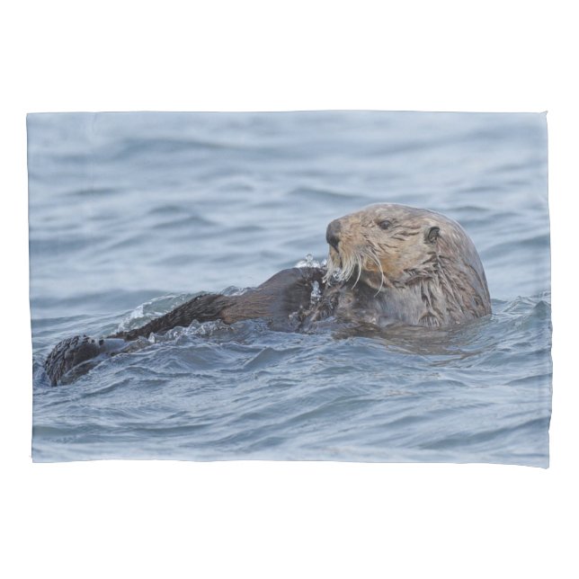 Standard Pillowcase of otter (Front)