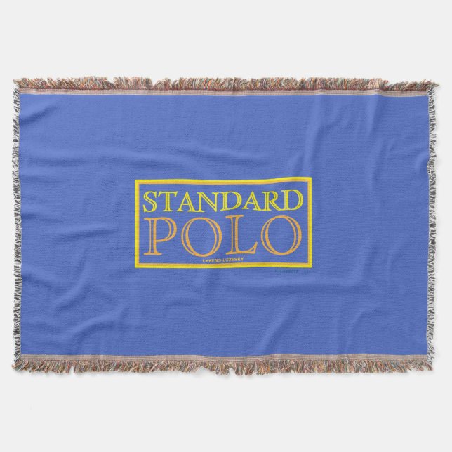 "STANDARD POLO" THROW BLANKET (Front)