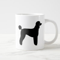 Standard Poodle Dog Breed Silhouettes