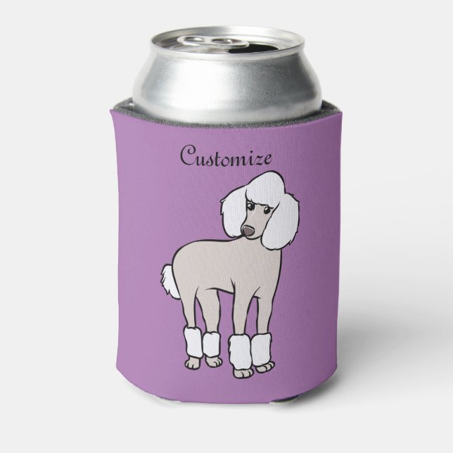 Standard Poodle Dog Thunder_Cove Can Cooler (Can Back)