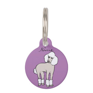 Standard Poodle Dog Thunder_Cove Pet Tag