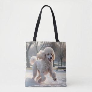 Standard Poodle Elegant Shoulder Tote Bag