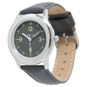 Standard Retro U.S. Army Aircraft Clock Watch