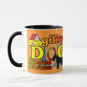 Standard_Schnauzer_Agility Mug