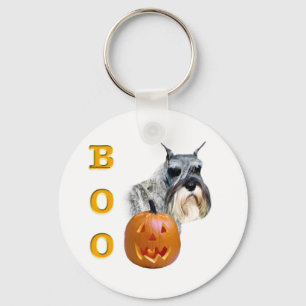 Standard Schnauzer Boo Key Ring