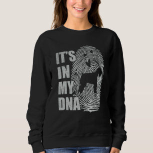 Standard Schnauzer DNA Dog Mom Dad Dog Sweatshirt