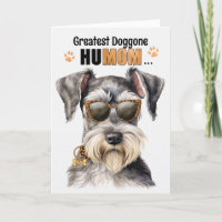 Standard Schnauzer Dog Greatest HuMOM Mother's Day
