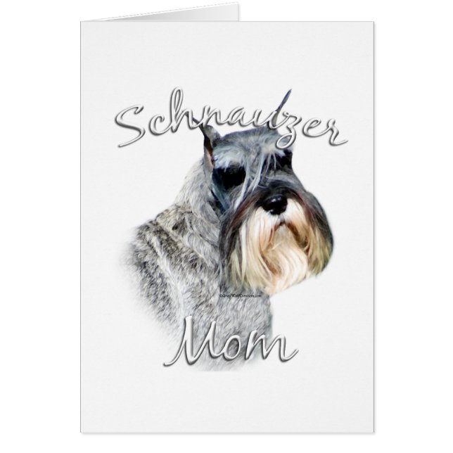 Standard Schnauzer Mum 2 (Front)