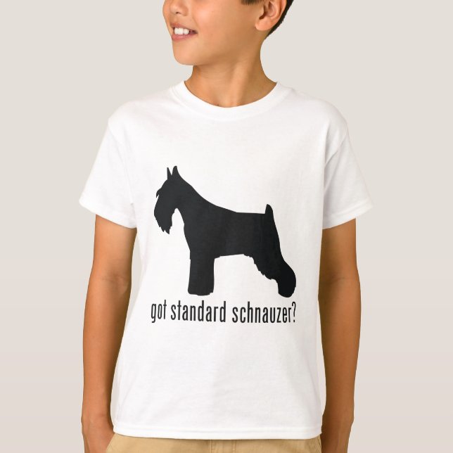 Standard Schnauzer T-Shirt (Front)