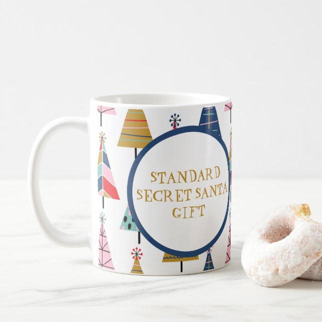 Standard Secret Santa Gift Coffee Mug (With Donut)