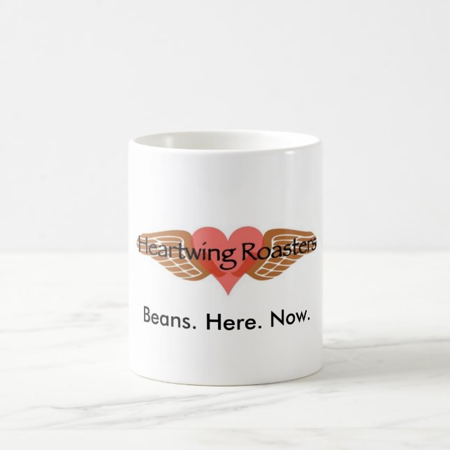 Standard size (11 oz) Heartwing Roasters mug (Center)