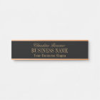 Standard Size Name Plate Crafter Artist Business