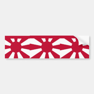 Standard Vice Admiral Imperial Japanese Navy, Japa Bumper Sticker