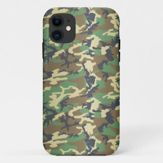 Standard Woodland Camo iPhone 11 Case