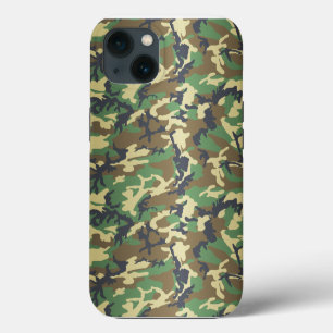 Standard Woodland Camo iPhone Case