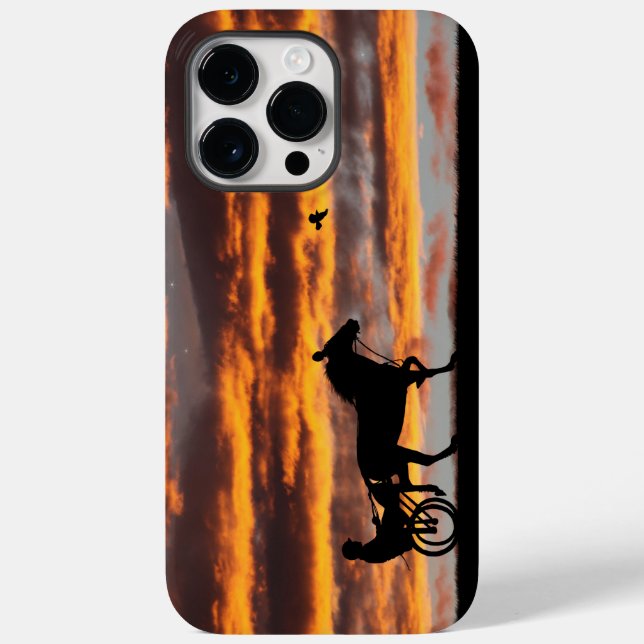 Standardbred Trotting Racehorse Cell Phone Case (Back)