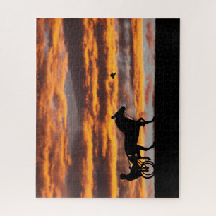 Standardbred Trotting Racehorse Jigsaw Puzzle