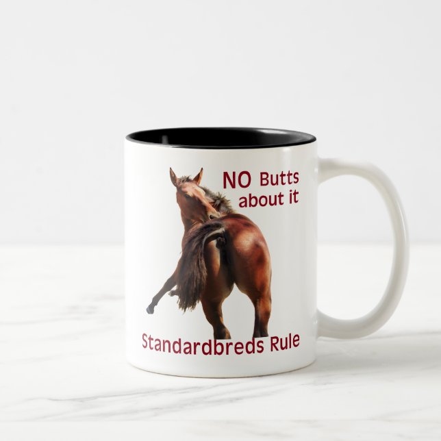 Standardbreds Rule Two-Tone Coffee Mug (Right)