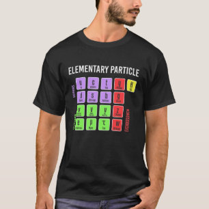 Standart Model of Elementary Particles Physics T-Shirt