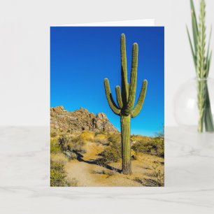 Standing Cactus Card