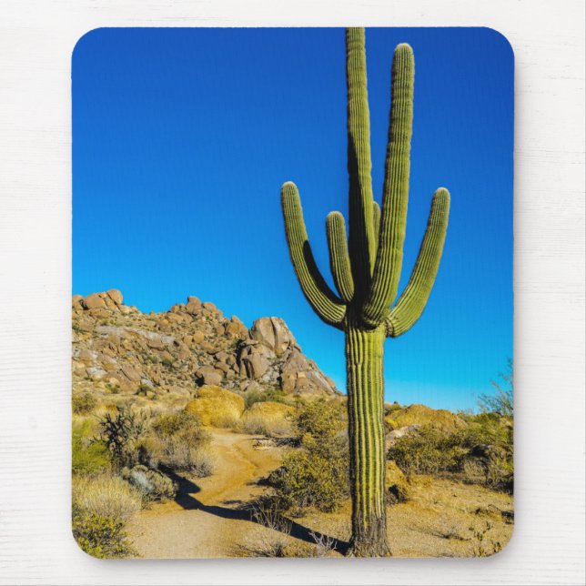 Standing Cactus Mouse Pad (Front)