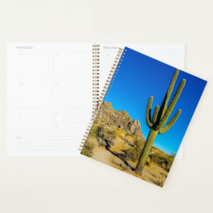 Standing Cactus Planner