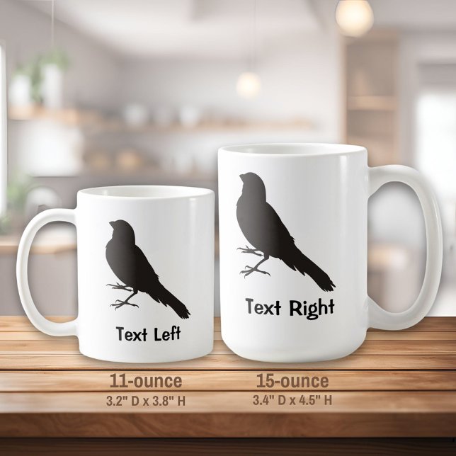 Standing Canary Bird Coffee Mug (Creator Uploaded)