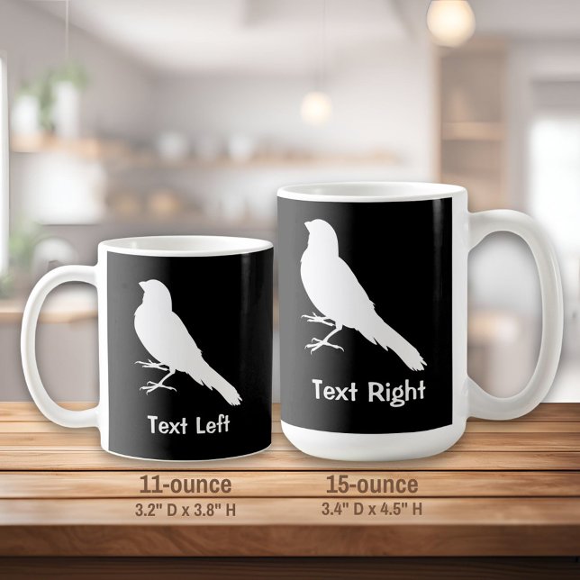 Standing Canary Bird Coffee Mug (Creator Uploaded)