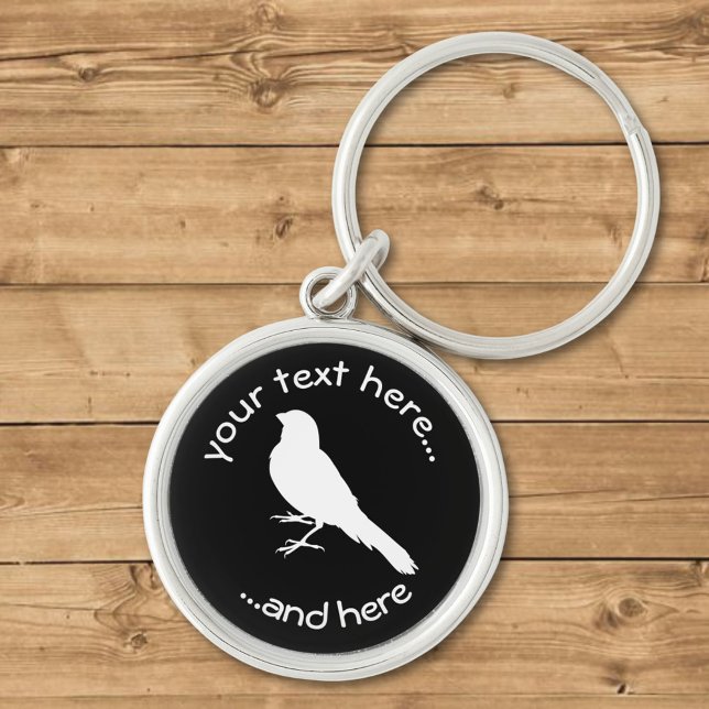 Standing Canary Bird Key Ring (Creator Uploaded)