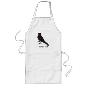 Standing Canary Bird Long Apron