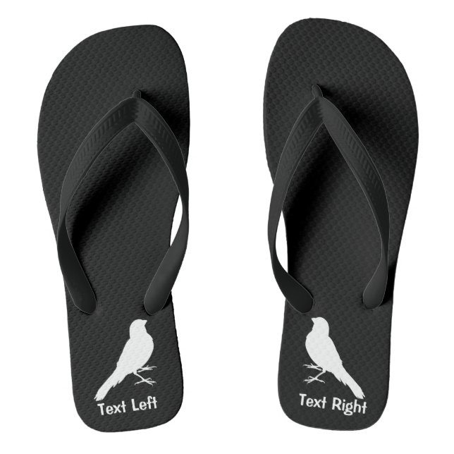Standing Canary Bird Thongs (Footbed)