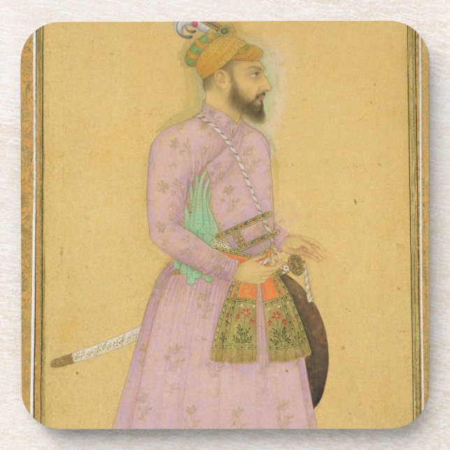 Standing figure of a Mughal prince, from the Small Coaster (Front)