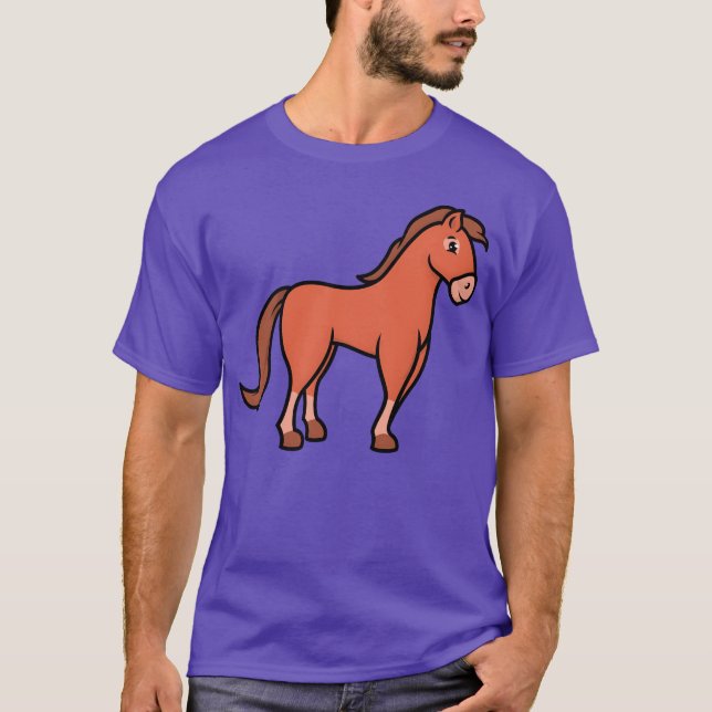 Standing horse friends T-Shirt (Front)