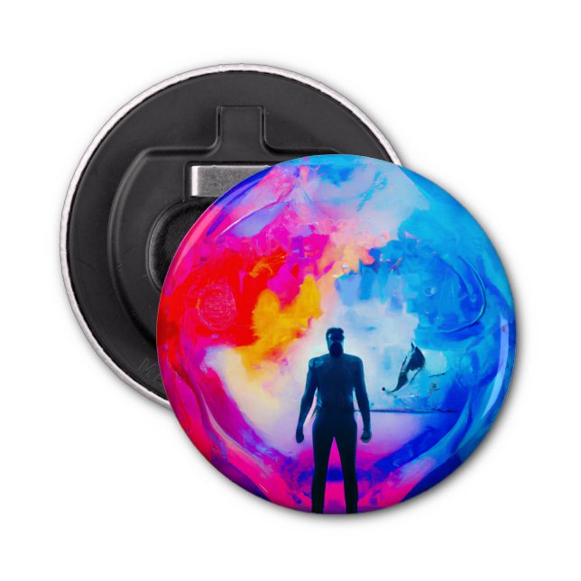 Standing in Colours Bottle Opener (Front)