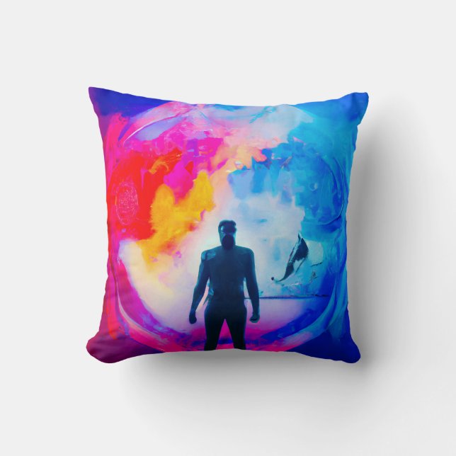 Standing in Colours Cushion (Front)
