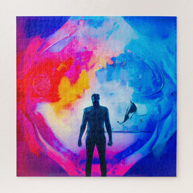 Standing in Colours Jigsaw Puzzle (Vertical)