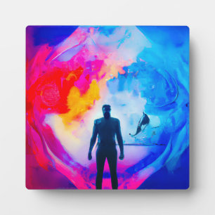 Standing in Colours Plaque