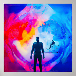 Standing in Colours Poster