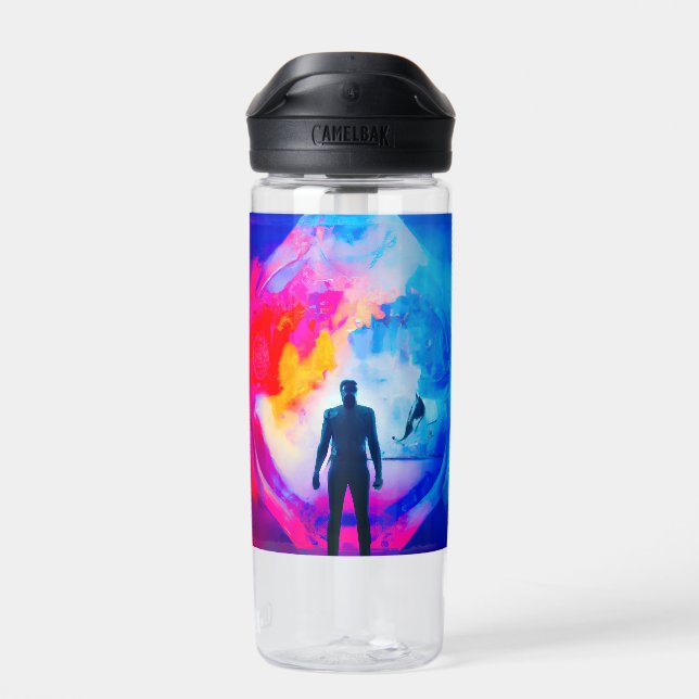 Standing in Colours Water Bottle (Back)