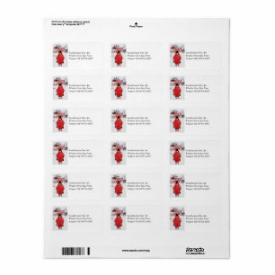 Standing in the Winter Snow Label