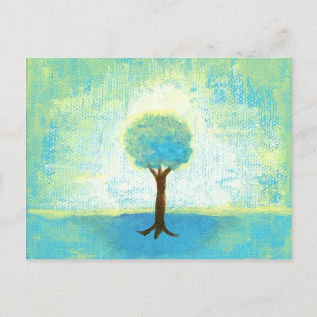 Standing InThe Light From Original Painting Postcard (Front)