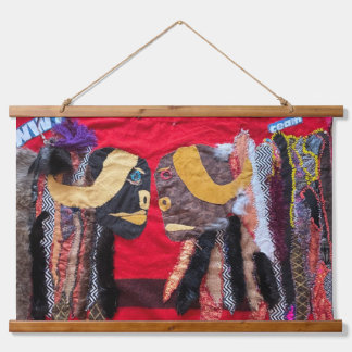 Standing My ground Hanging Tapestry