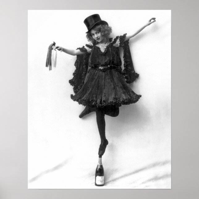 Standing on Champagne Poster (Front)