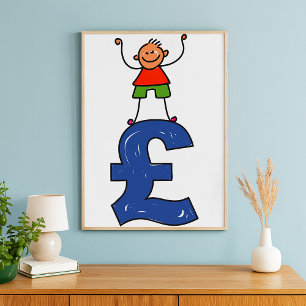 Standing On The Pound Poster